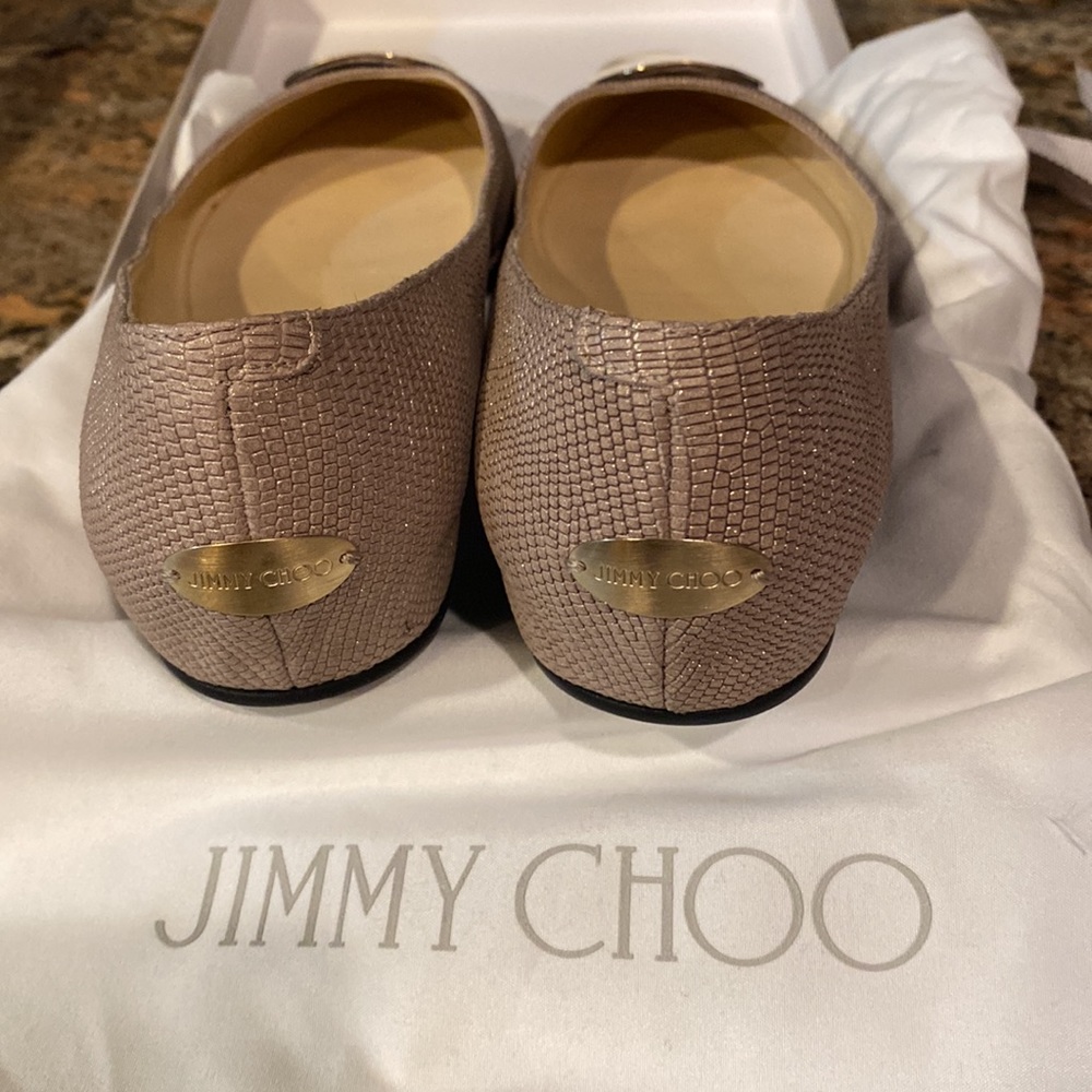 Authentic Jimmy Choo Wray Flat - Picture 3 of 6